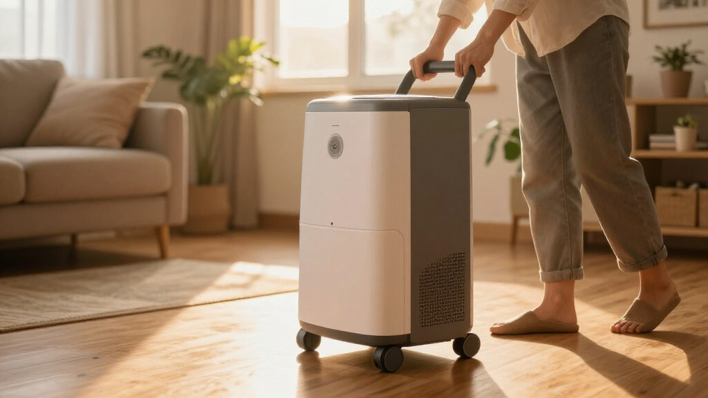 best portable dehumidifiers with wheels