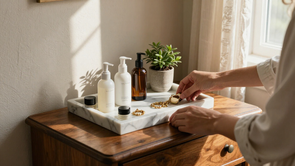 best premium decorative tray for vanity