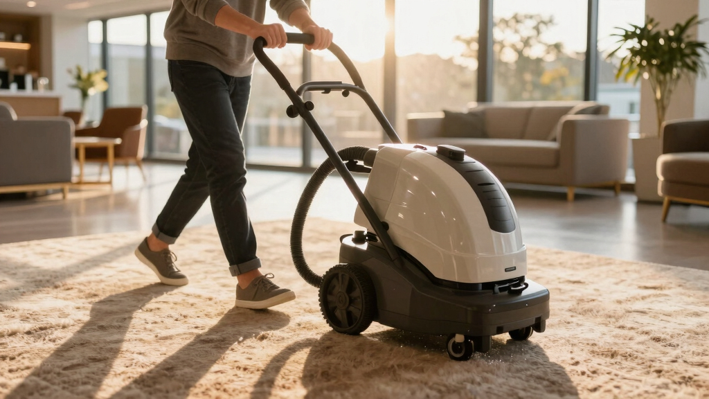 commercial grade carpet extractor machine