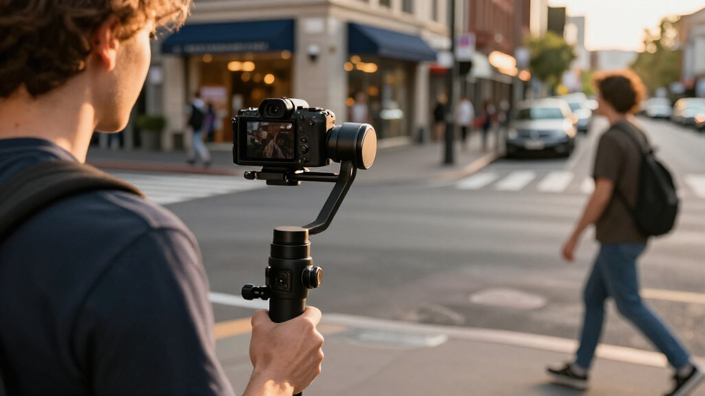 gimbal stabilizer for filmmaking creators