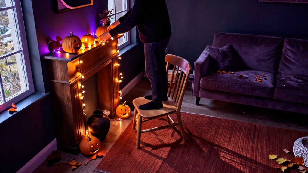 halloween string lights for indoor decor