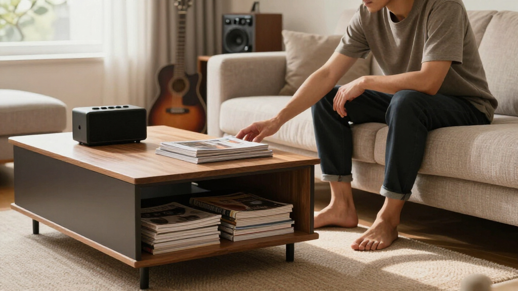 coffee tables with storage