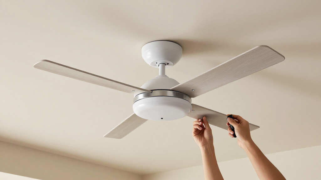 smart ceiling fans with quiet dc motor