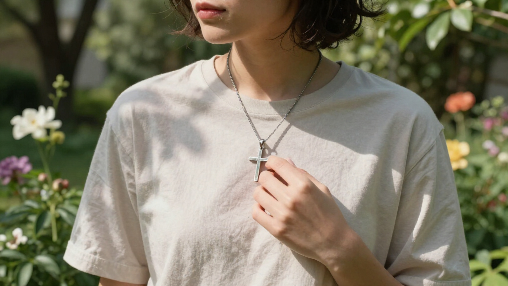 religious jewelry and crosses