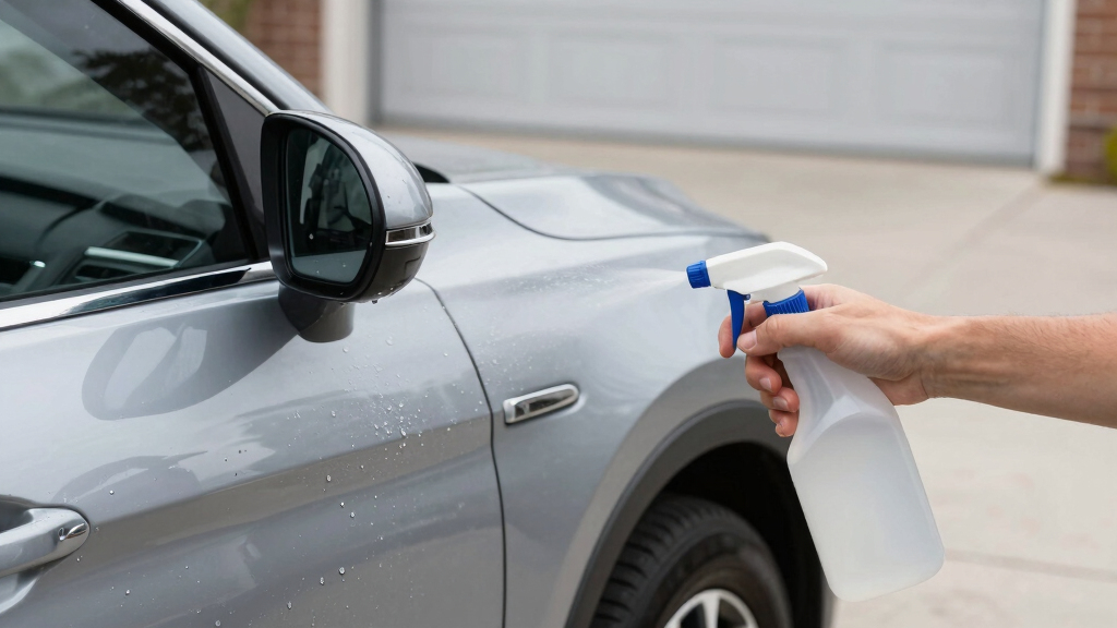 car exterior cleaning spray