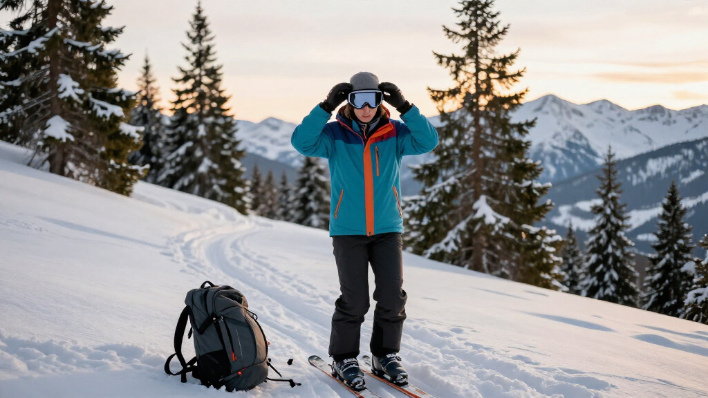 winter sports gear