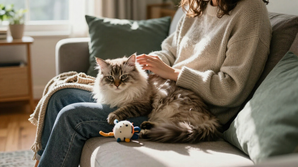 cat breeds for cuddling