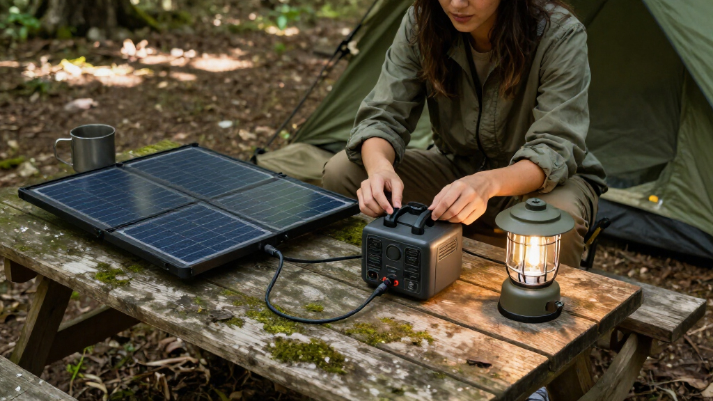 portable solar generators for camping