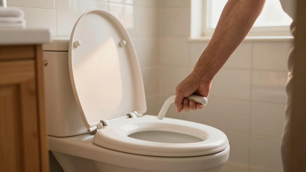 raised toilet seats with handles