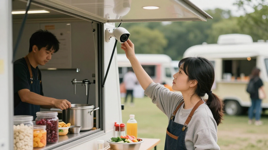 best outdoor security cameras for food trailers