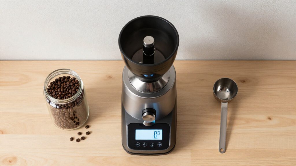 coffee grinder with grind by weight