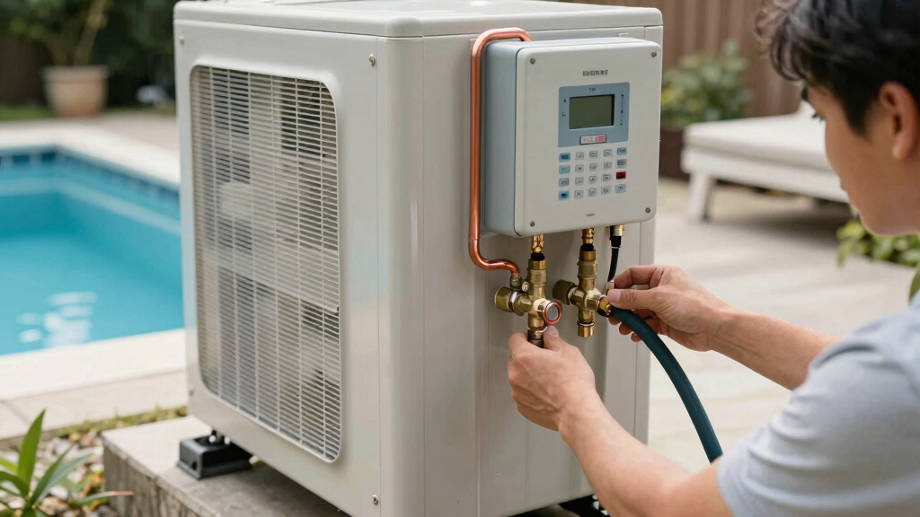 best 100000 BTU pool heat pump