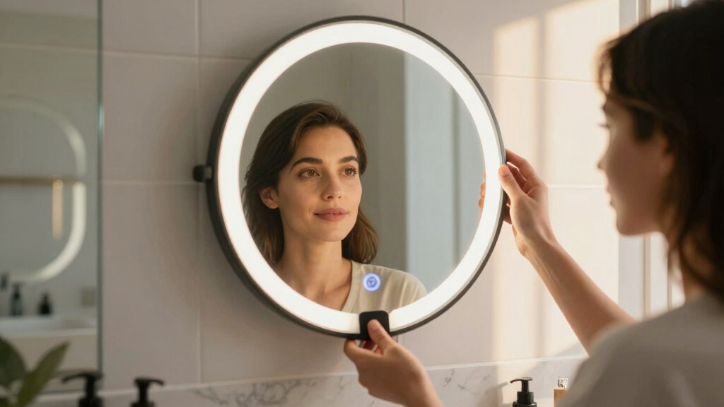 LED smart vanity mirrors