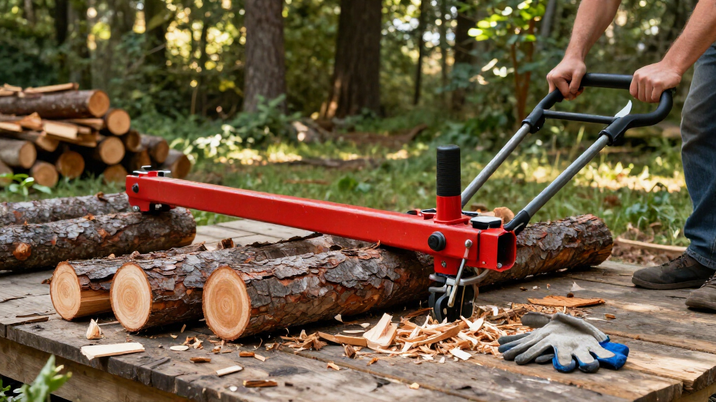 horizontal gas log splitters