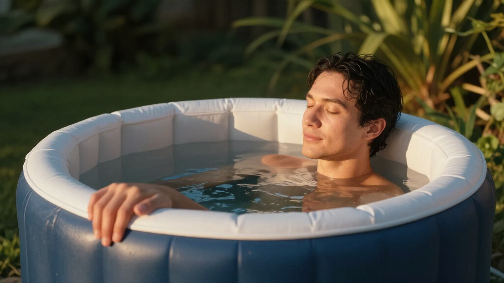 cold plunge tub for inflatable