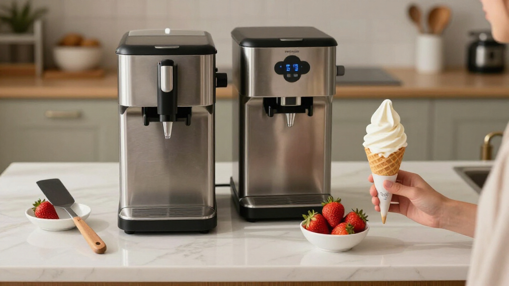 gravity fed vs pressurized soft serve machines which to choose