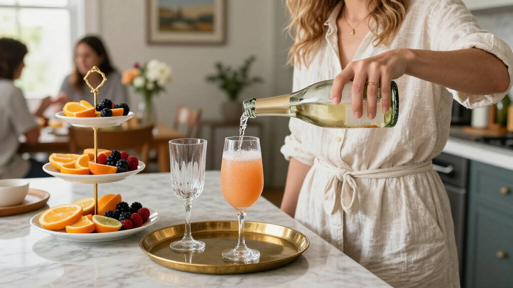 premium mimosa bar serving set
