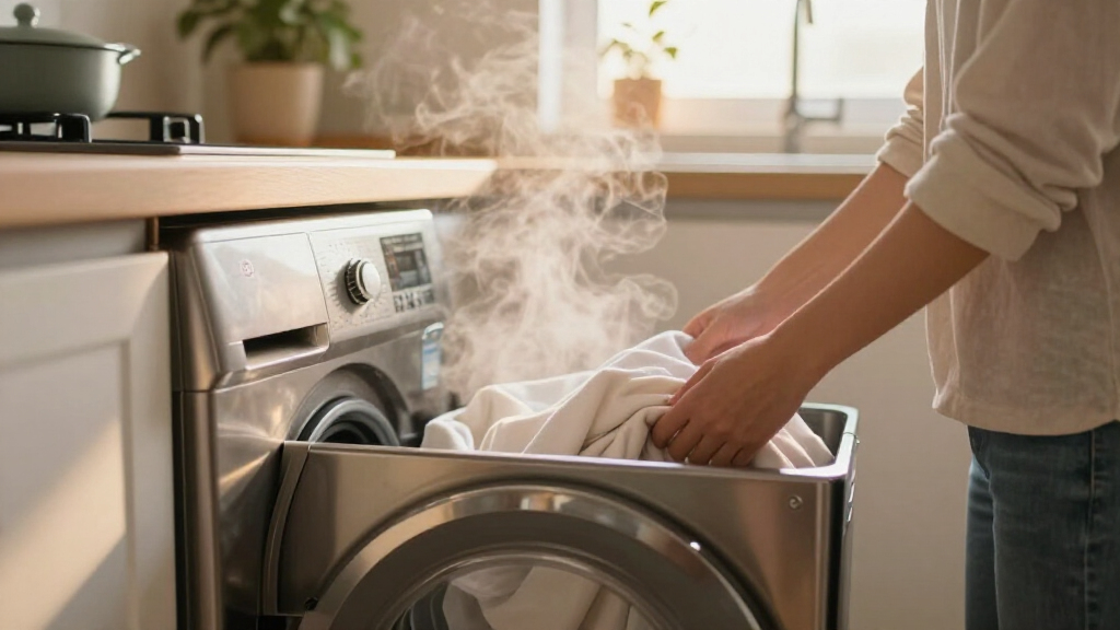 best luxury laundry appliance set with steam