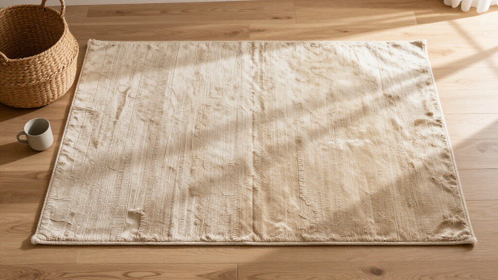 yilong distressed look silk rug