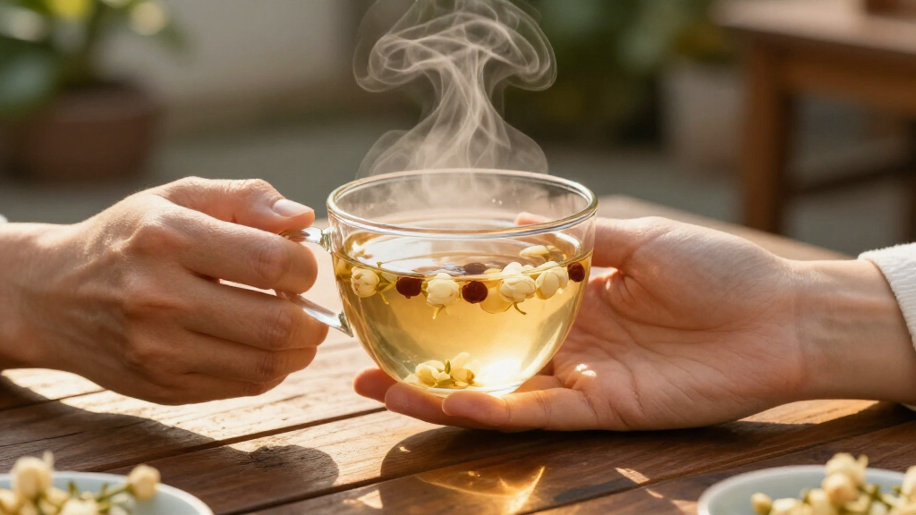 premium jasmine pearl tea