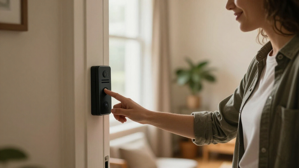 video doorbell for solo households