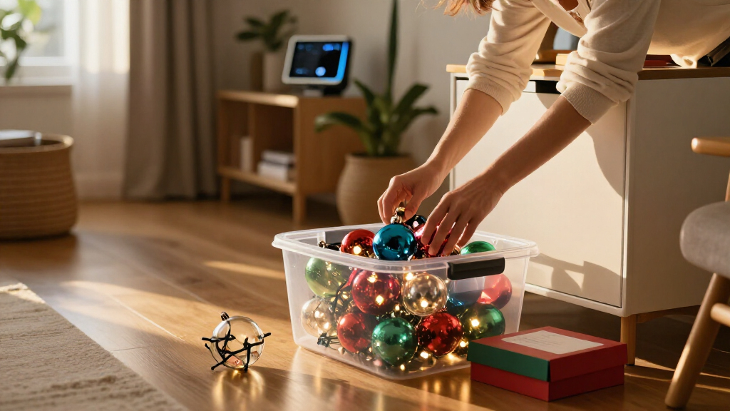 best Christmas decoration storage