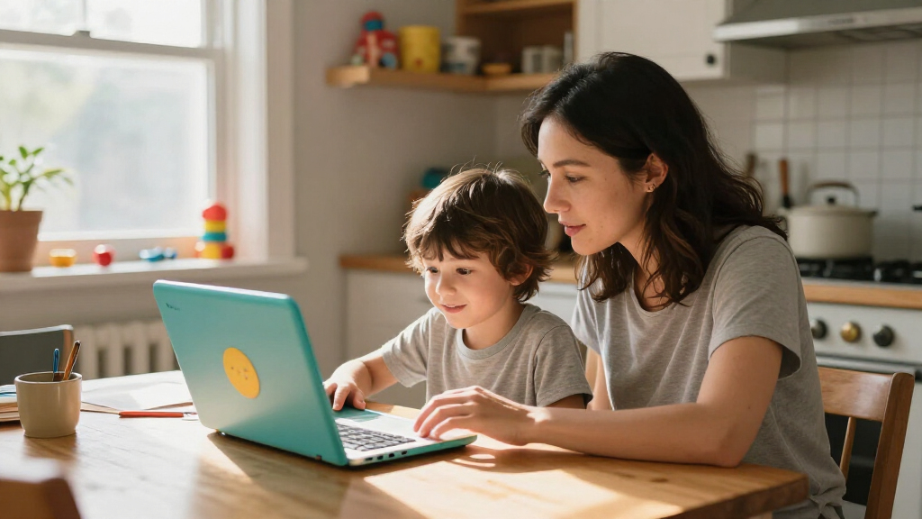 kid friendly laptop for homeschooling