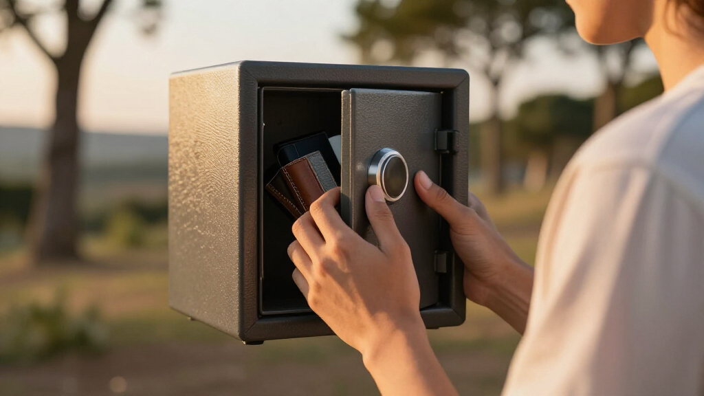 best biometric safe for hardware wallets and seed backups