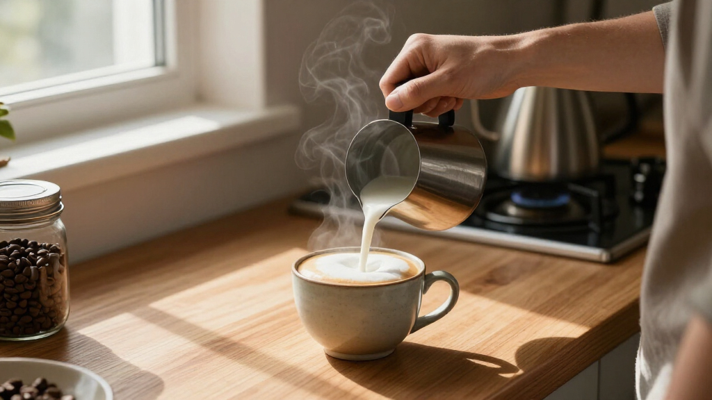 electric milk frother for lattes