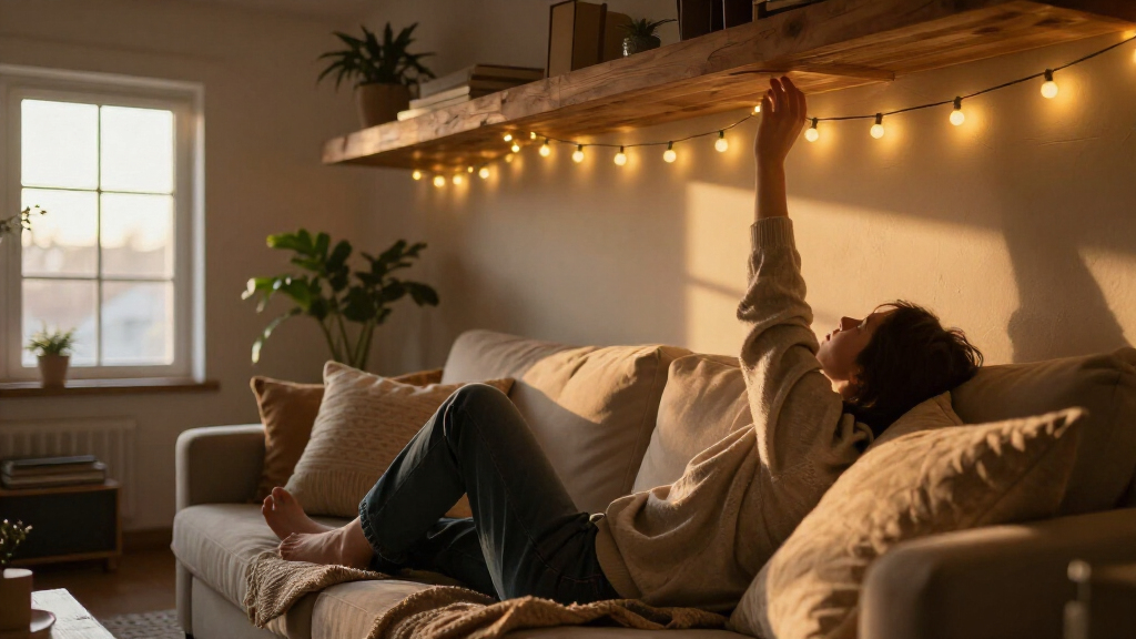indoor string lights