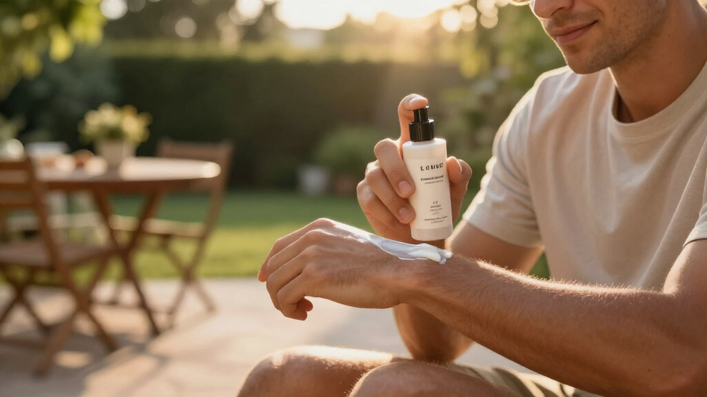 mens tan extender lotion