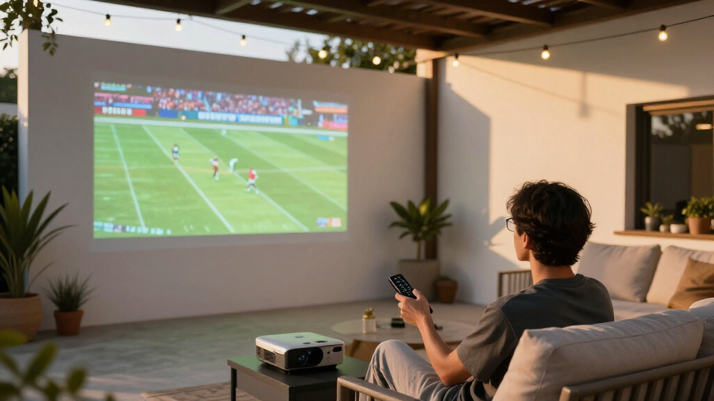 best home theater projector for football