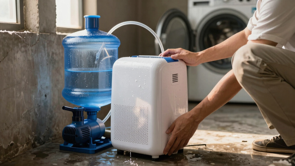 best dehumidifier with pump basement