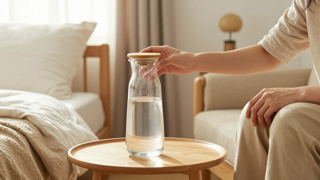 best bedside water carafes