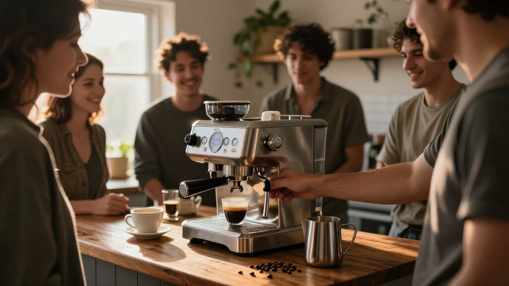 2 group commercial espresso machine