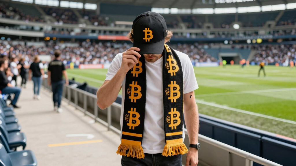 Bitcoin merchandise for World Cup fans