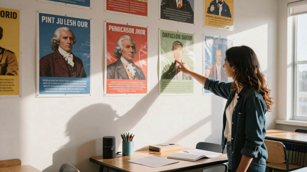 American history educational posters