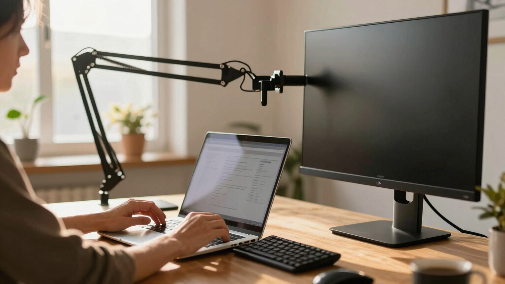 best laptop and monitor arm combos
