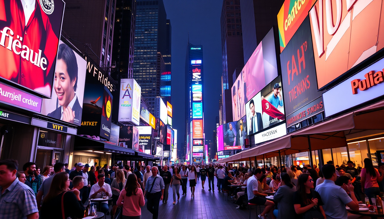 Post-Dinner Activities in Times Square