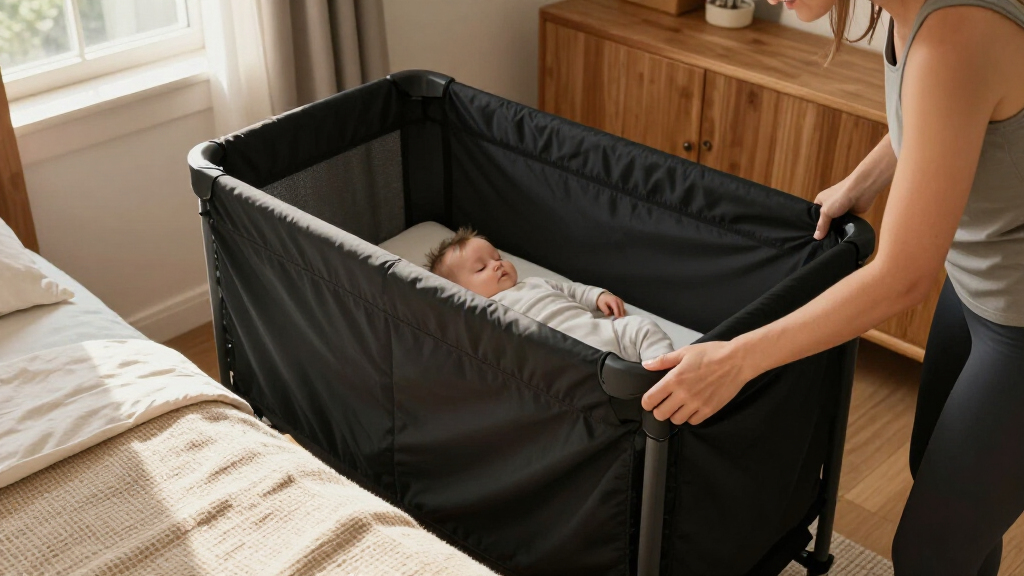 crib blackout covers for travel