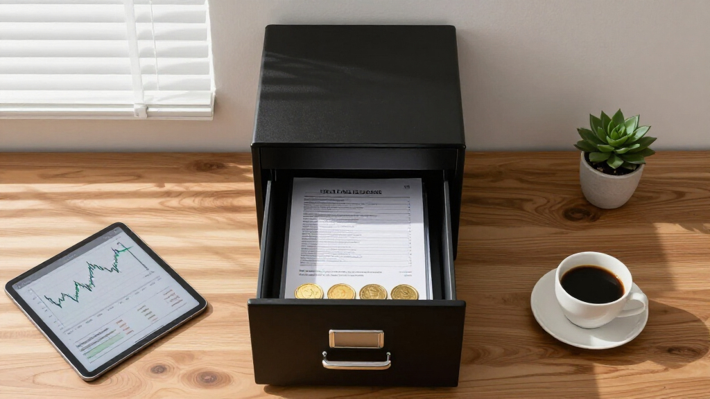 2 drawer fireproof filing cabinet for home office