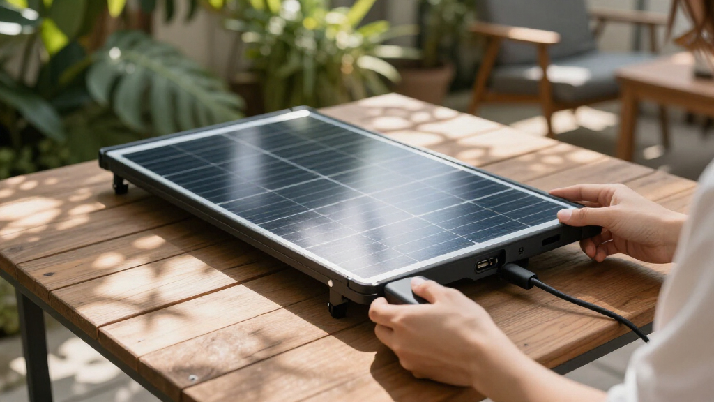 foldable solar panel usb output