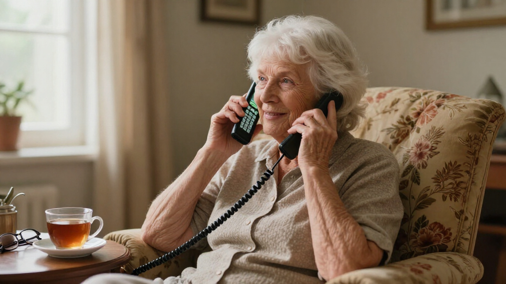 phone for hard of hearing elderly