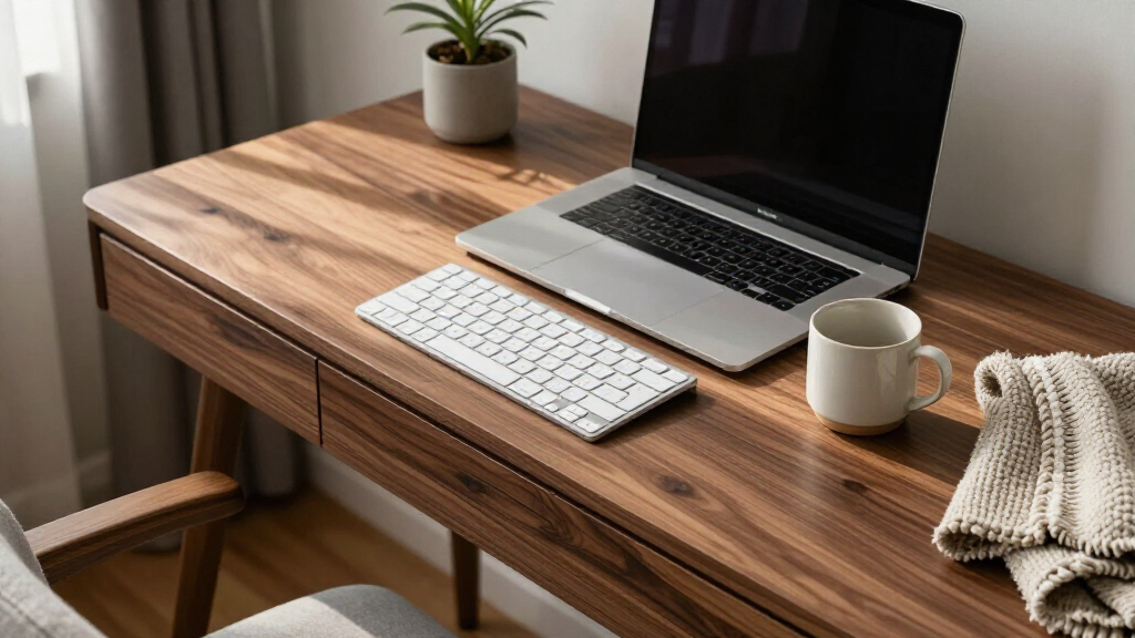 computer desk with drawers premium