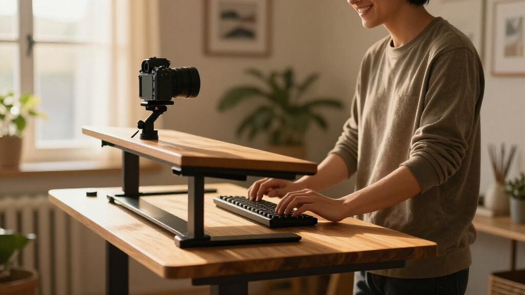 best standing desks for YouTubers