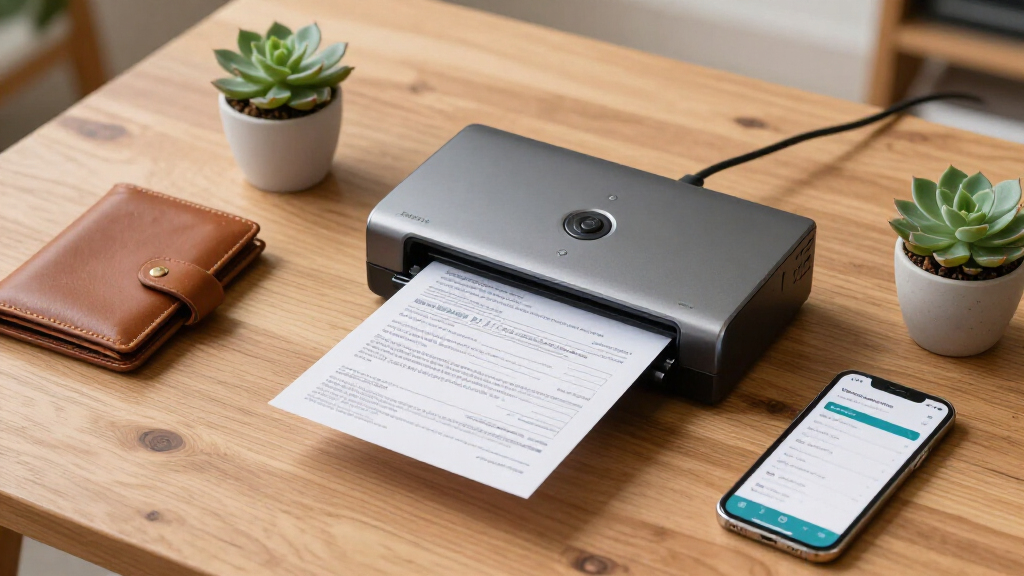 best secure document scanner for crypto tax paperwork