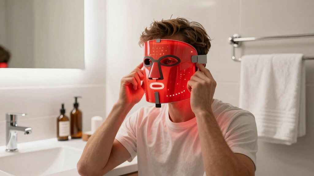 red light therapy masks