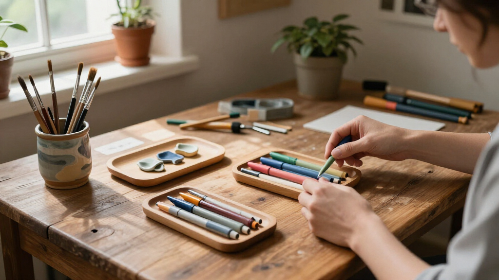 artistic desk organizers