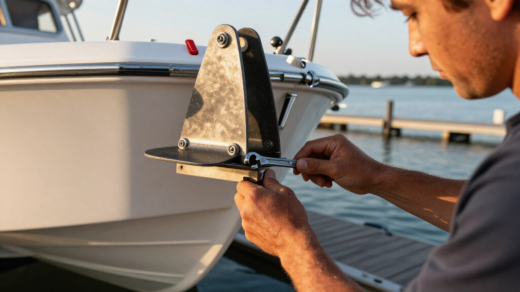 marine trim tab kit