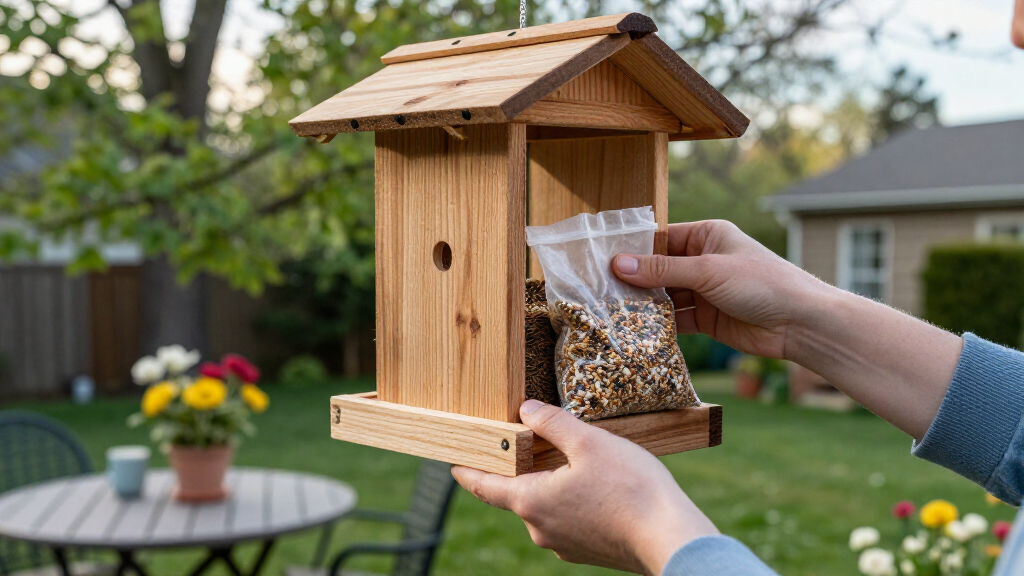 bird feeders